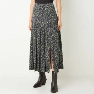 Ted Baker Deeana midi maxi skirt pleated upscale confetti chic preppy 3 / Medium